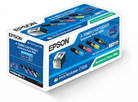 Набор картриджей EPSON S050268 (набор Bk,C M Y) Для моделей Epson  AcuLaser C1100/CX11N