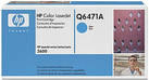 HP Q6471A Картридж синий Для модели принтера Color LaserJet 3600/CLJ 3600DN/CLJ 3600N/CLJ 3700n